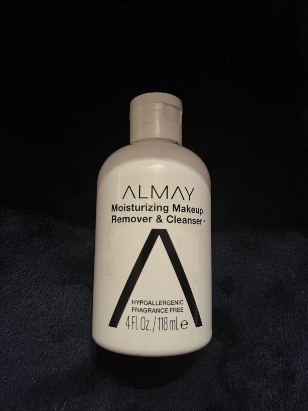 Almay White Moisturizing Makeup Remover & Cleanser Bottle
